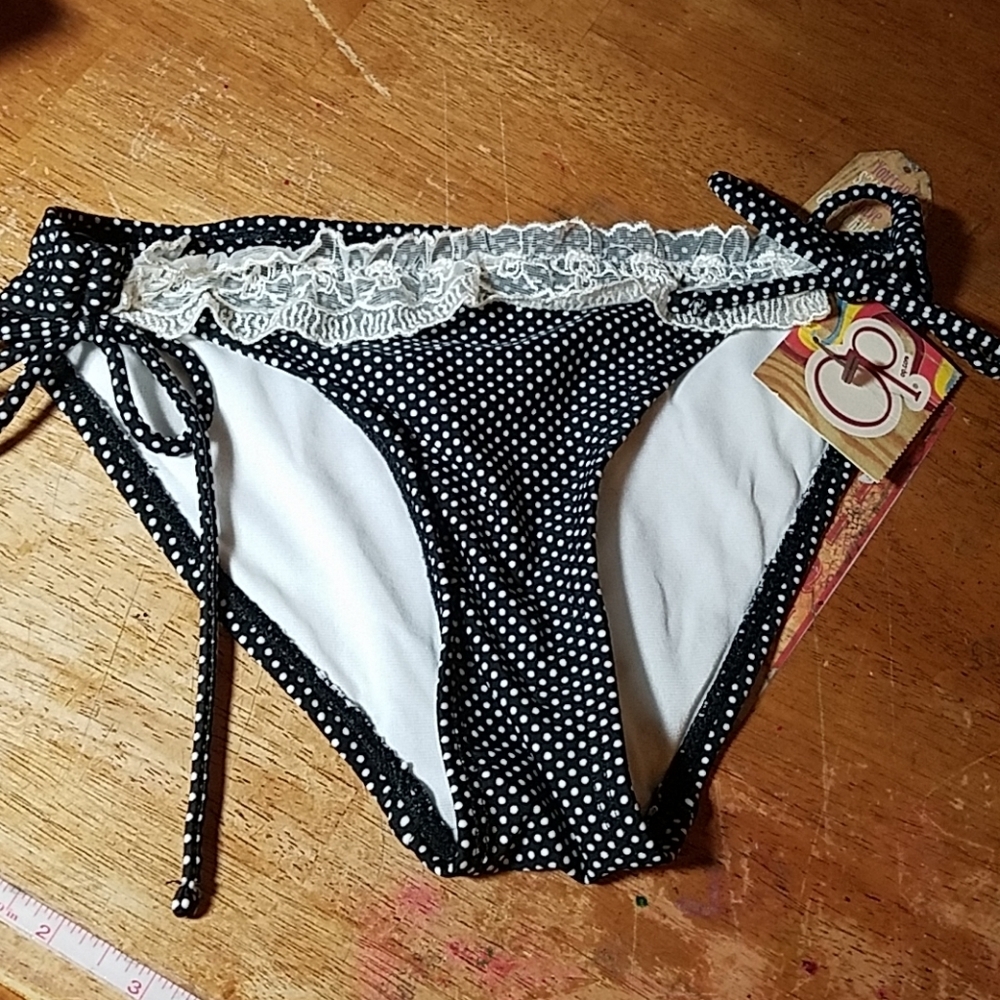 OP Ocean Pacific Bottom Side Tie Small (3-5) - Picture 1 of 1